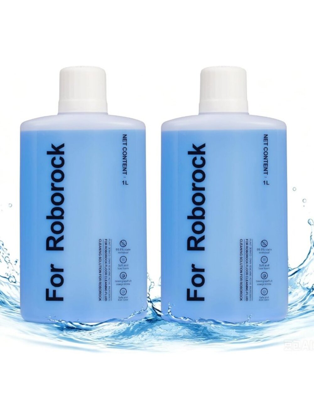 2400 ML Floor Cleaning Solution for Robotic Vacuums - Deep Clean, Streak-Free